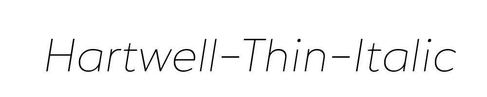 Hartwell-Thin-Italic