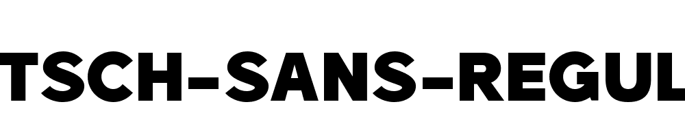 Hatsch-sans-Regular