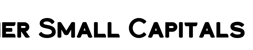  DEMO Haymer Small Capitals Black Black