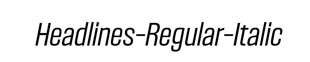 Headlines-Regular-Italic