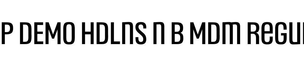 FSP DEMO Hdlns n B Mdm Regular
