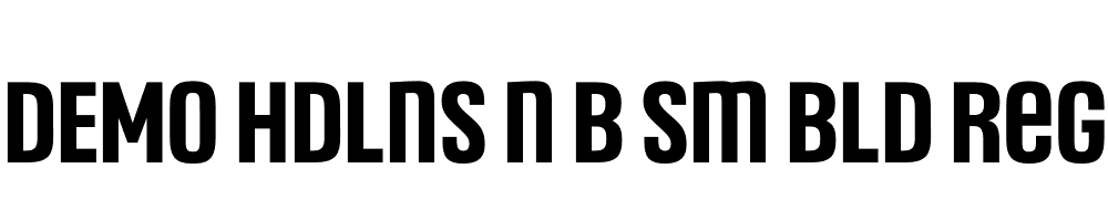 FSP DEMO Hdlns n B Sm Bld Regular