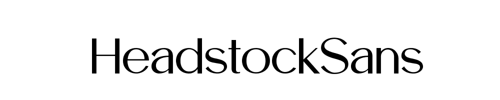 HeadstockSans