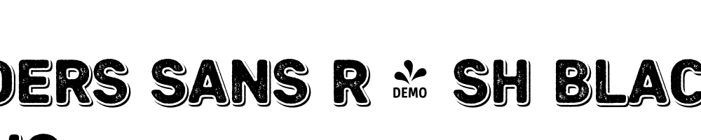  DEMO Heiders Sans R 2 Sh Black R 2 Sh Black