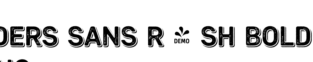  DEMO Heiders Sans R 2 Sh Bold R 2 Sh Bold