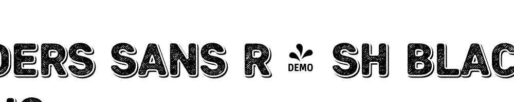  DEMO Heiders Sans R 4 Sh Black R 4 Sh Black