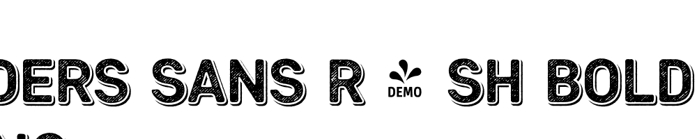  DEMO Heiders Sans R 4 Sh Bold R 4 Sh Bold