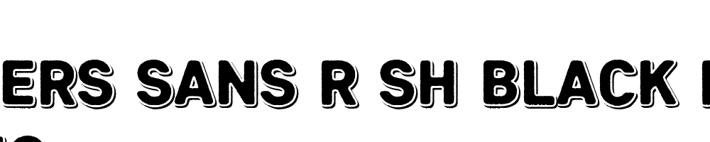  DEMO Heiders Sans R Sh Black R Sh Black