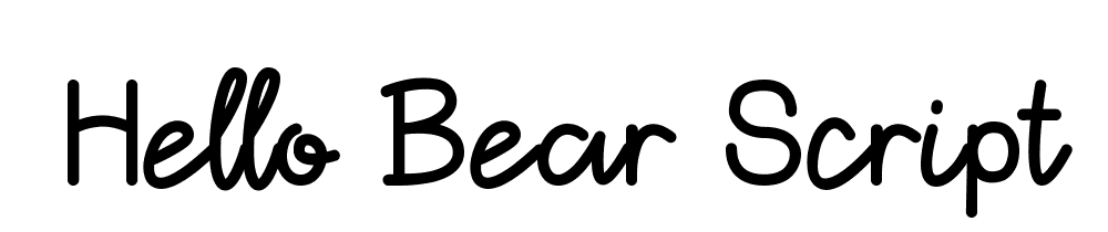 Hello Bear Script