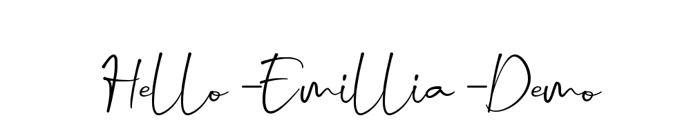 Hello-Emillia-Demo