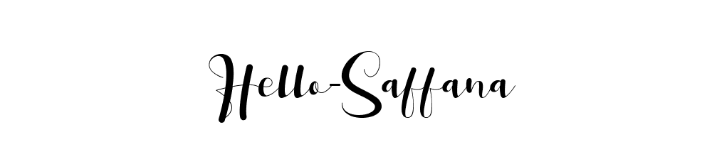 Hello-Saffana