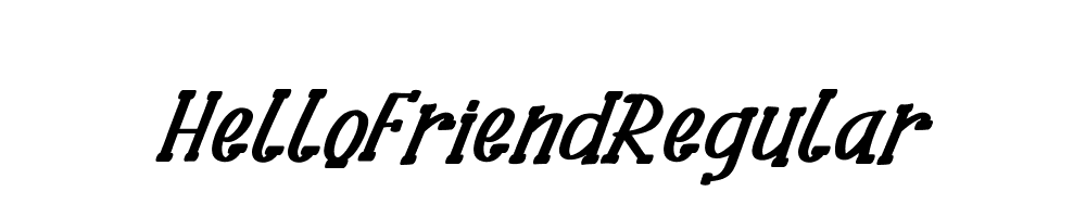 HelloFriendRegular