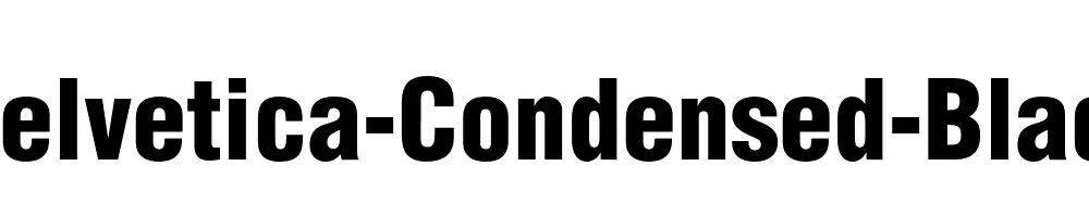 Helvetica-Condensed-Black