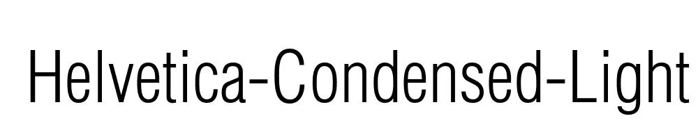 Helvetica-Condensed-Light