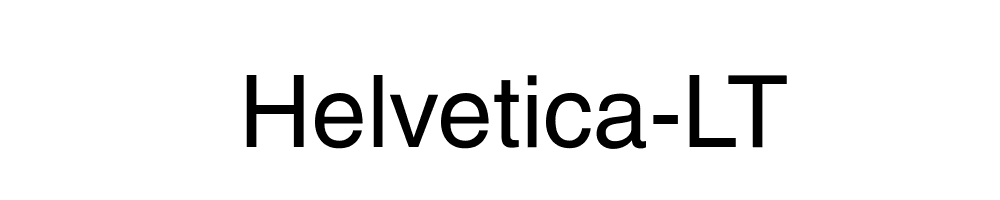 Helvetica-LT