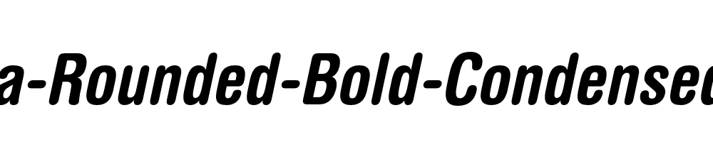 Helvetica-Rounded-Bold-Condensed-Oblique