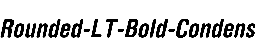 Helvetica-Rounded-LT-Bold-Condensed-Oblique