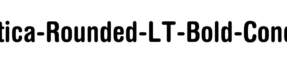 Helvetica-Rounded-LT-Bold-Condensed