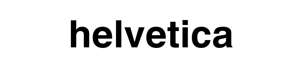 Helvetica