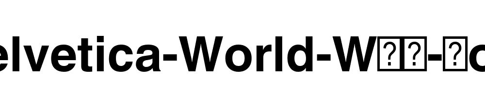 Helvetica-World-WXX-Bold