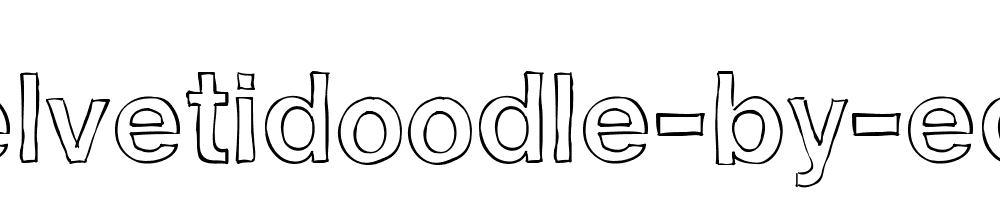 Helvetidoodle By Ed T