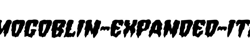 Hemogoblin-Expanded-Italic