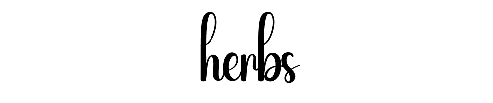 Herbs