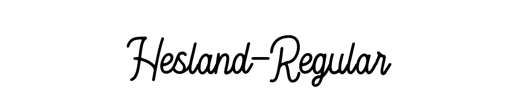 Hesland-Regular