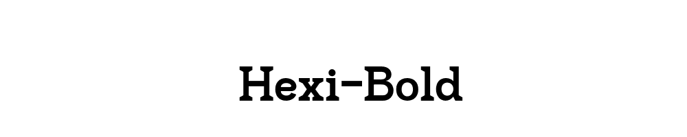 Hexi-Bold