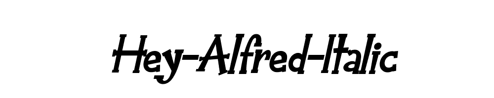 Hey-Alfred-Italic