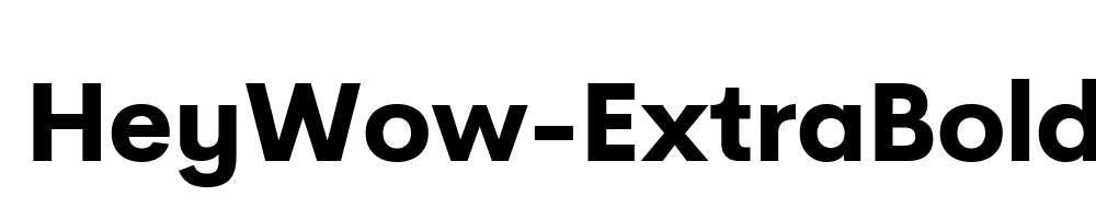 HeyWow-ExtraBold