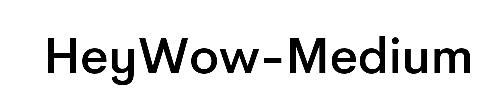 HeyWow-Medium