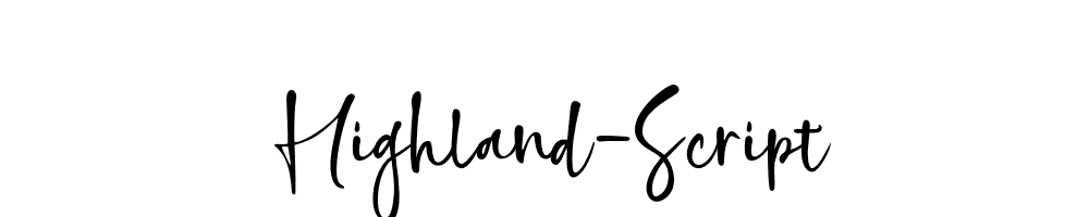 Highland-Script