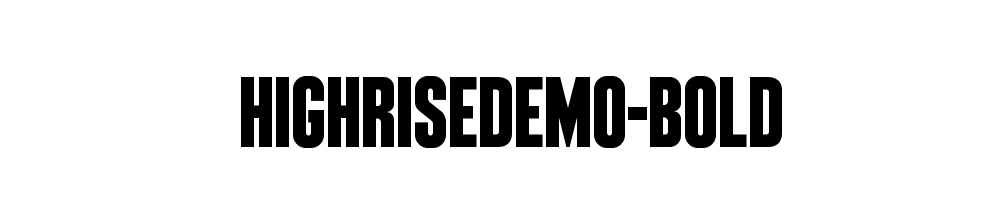 HighriseDemo-Bold