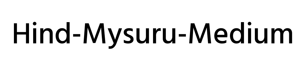 Hind-Mysuru-Medium