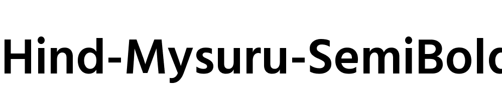 Hind-Mysuru-SemiBold