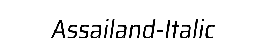 Assailand-Italic