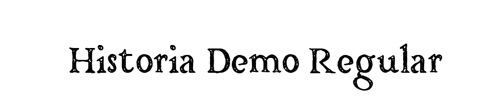 Historia-Demo-Regular