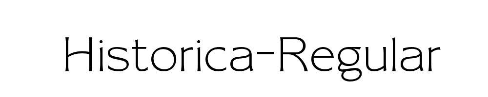 Historica-Regular