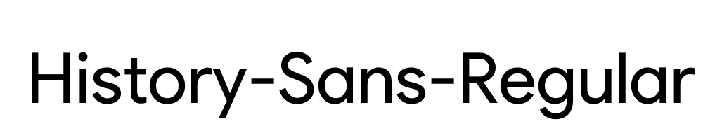 History-Sans-Regular