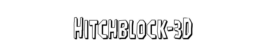 Hitchblock-3D