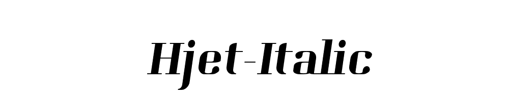 Hjet-Italic