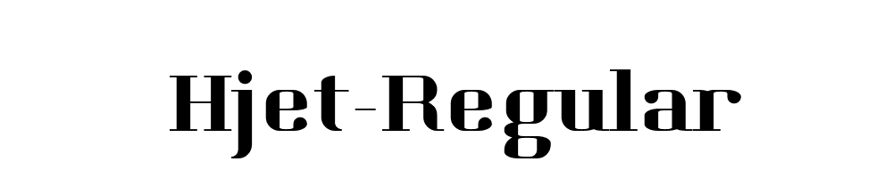 Hjet-Regular