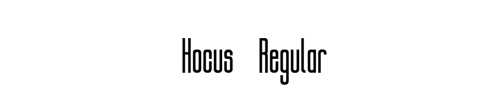 Hocus-Regular