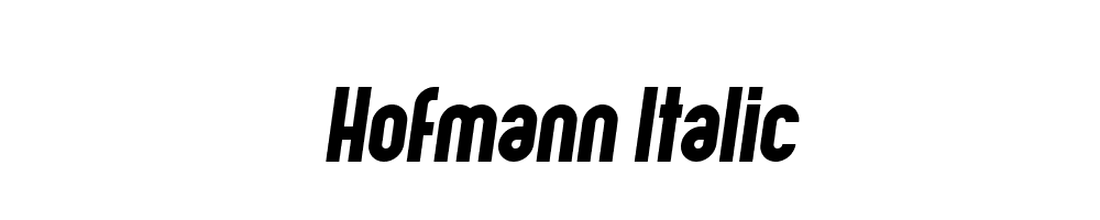 Hofmann-Italic