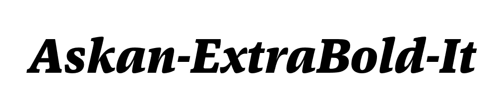 Askan-ExtraBold-It