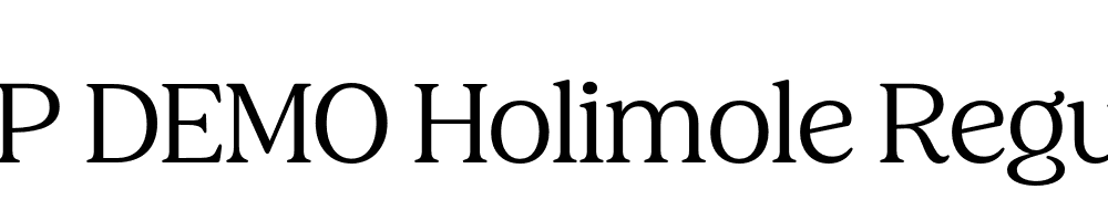 FSP DEMO Holimole Regular