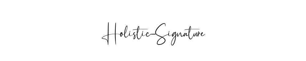 Holistic-Signature