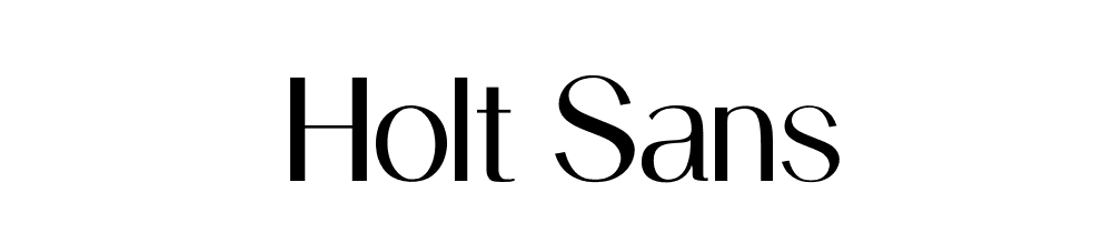 Holt Sans