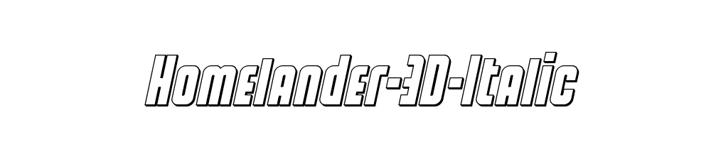 Homelander-3D-Italic